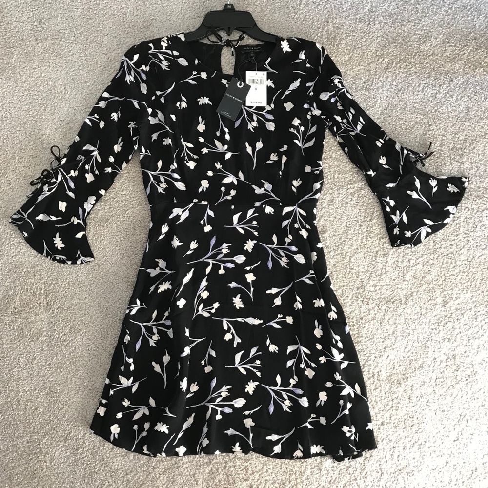 Black Floral Dress